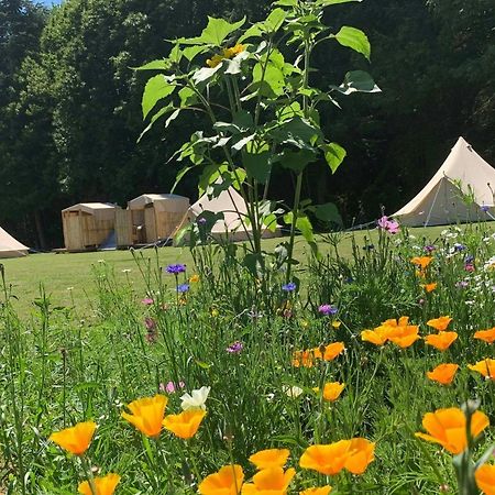 Au Pre Fleuri Eco Glamping Hotel Le Lindois Exterior photo