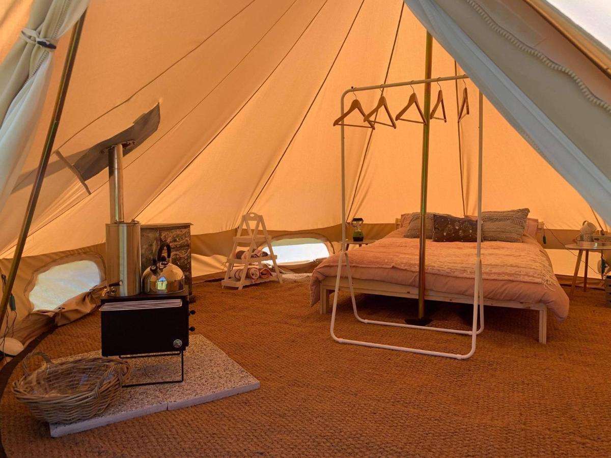 Au Pre Fleuri Eco Glamping Hotel Le Lindois Exterior photo